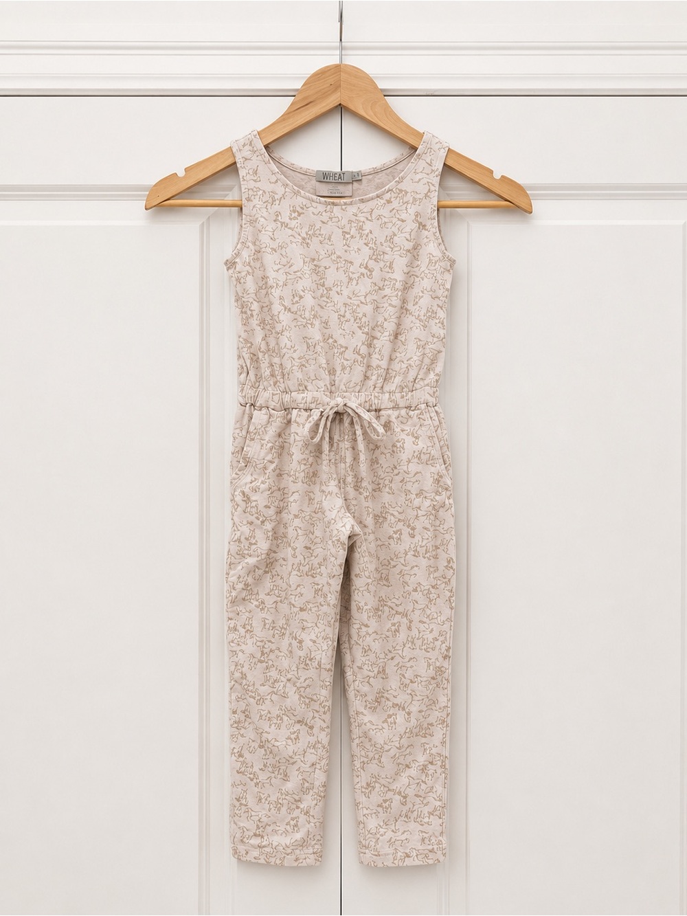 WHEAT KIDS Girls' Print Jumpsuit